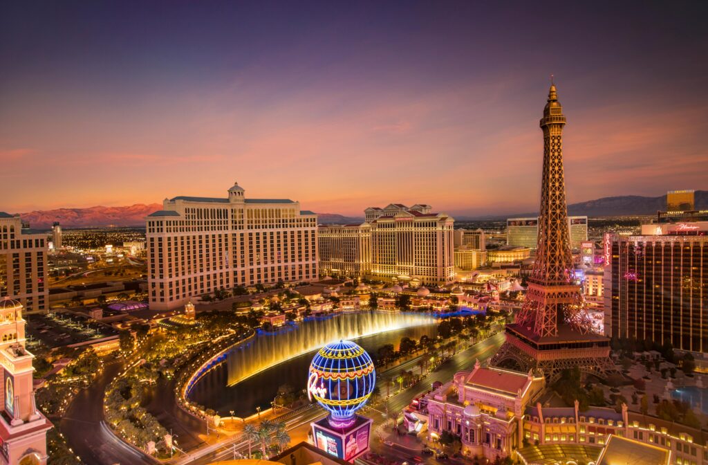 Las Vegas Illuminated at Dusk